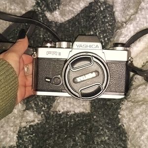 Yashica FR II with Pentax 50 mm